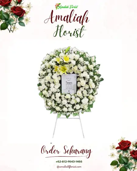 Krans Bunga Duka Batu Besar